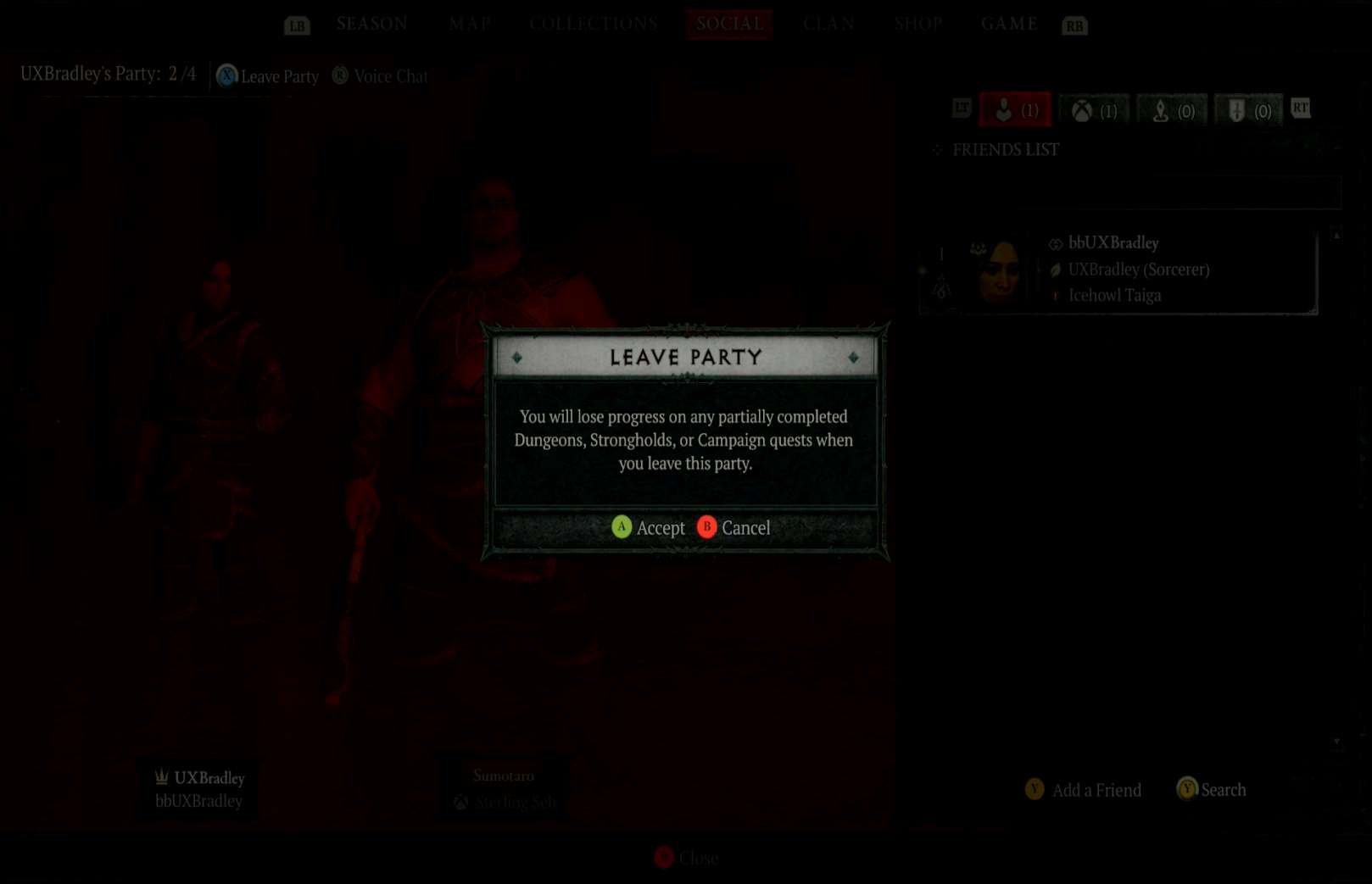 Social Features research screenshot