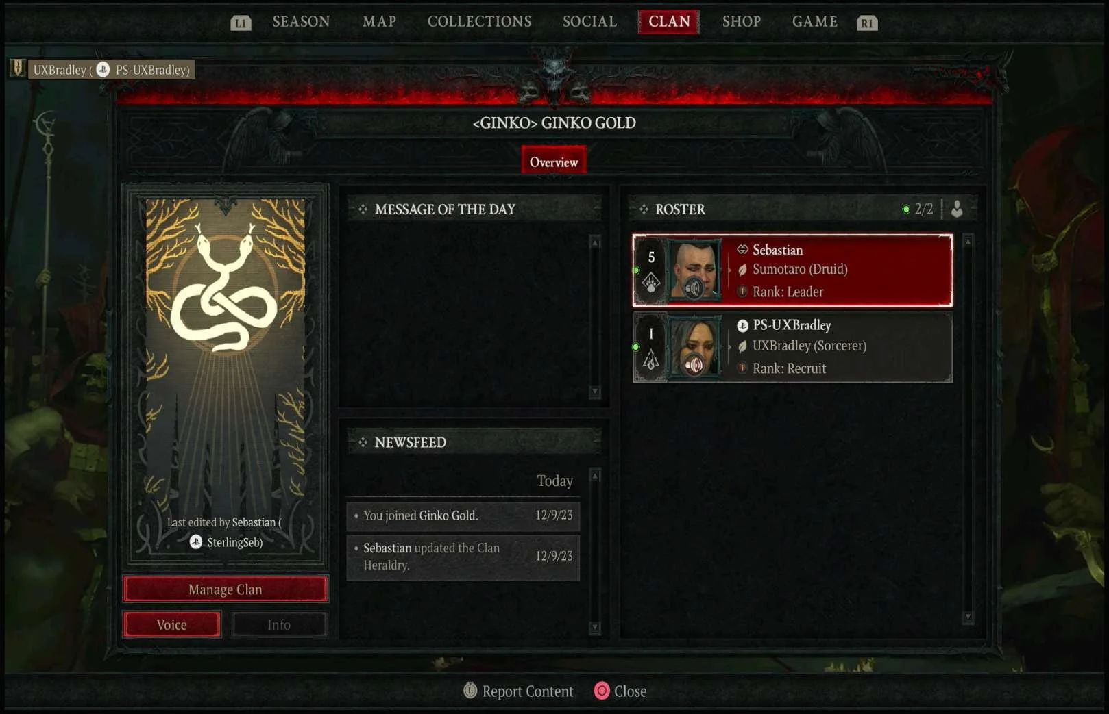 Social Features research screenshot