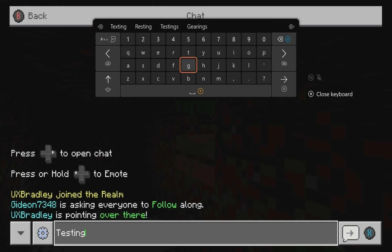 Social Features research screenshot