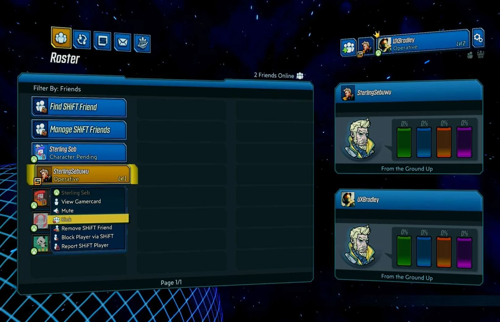 Social Features research screenshot