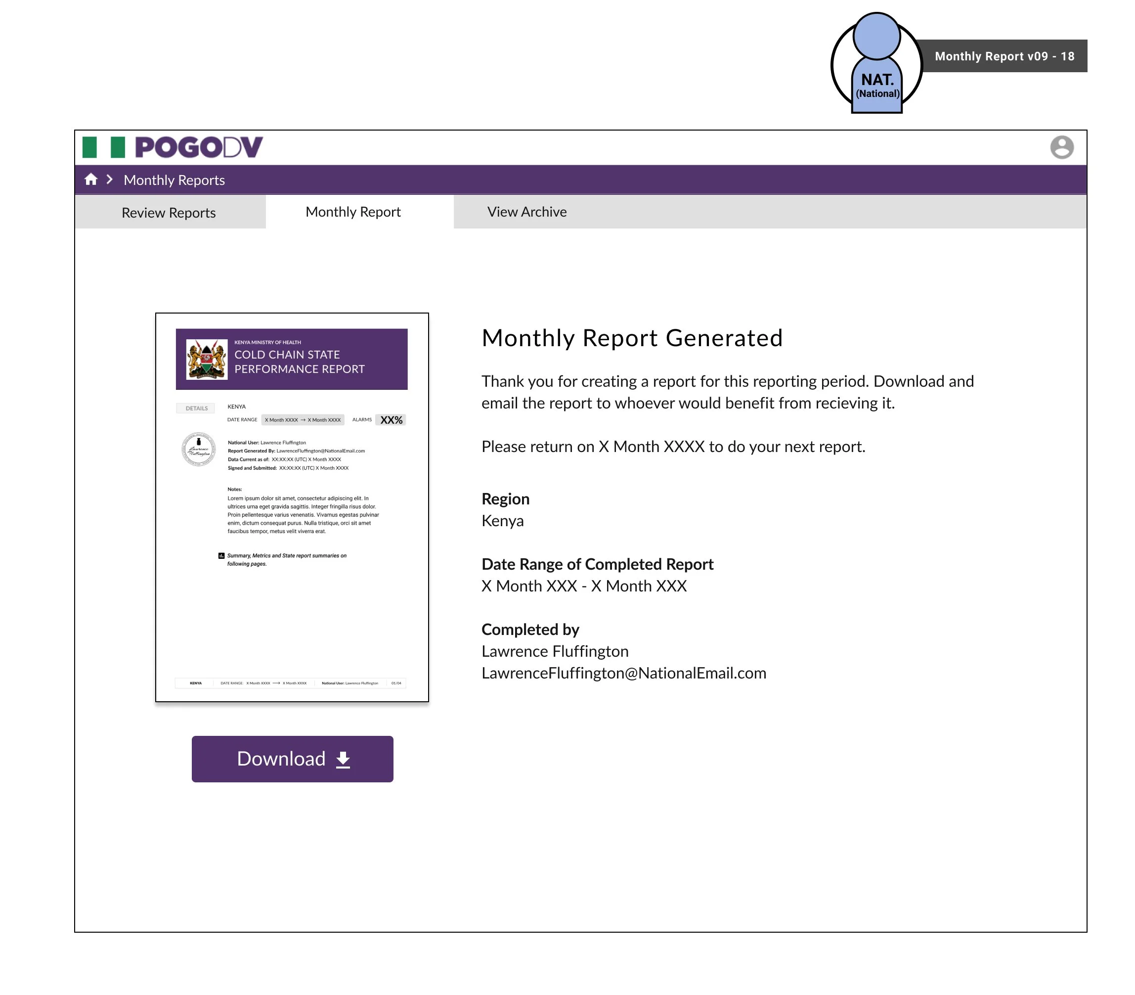 Global Good monthly report 18