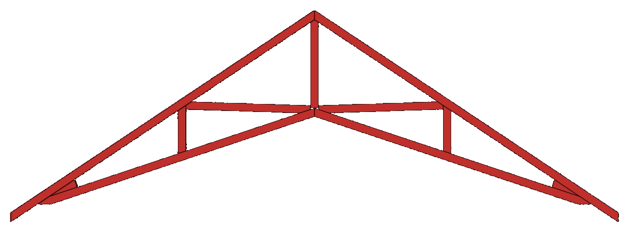 Scissor Truss diagram