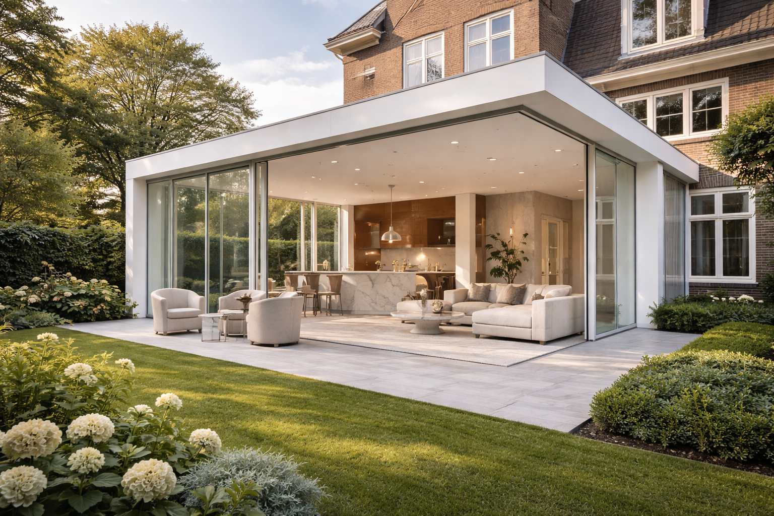 Verbouwing Amsterdam Zuid - villa Apollolaan