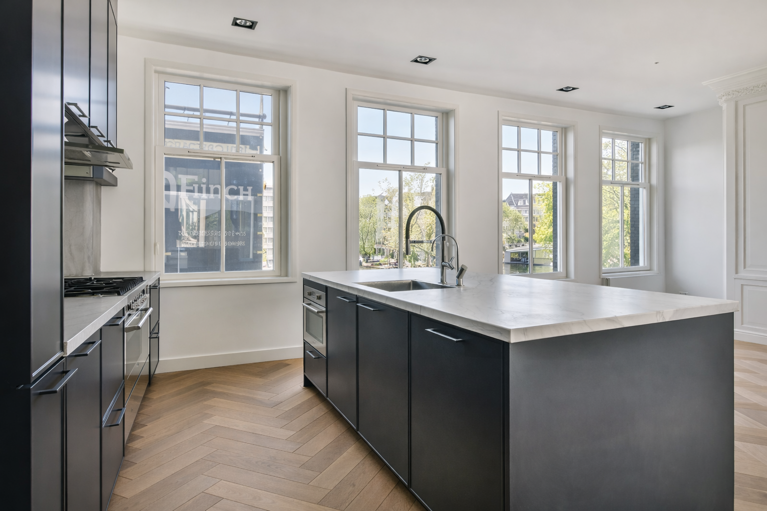 Luxe verbouwing appartement Amsterdam Herengracht