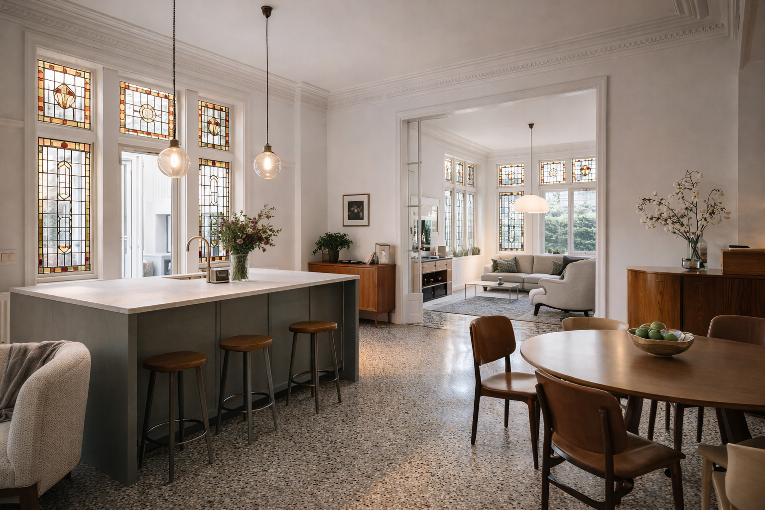 Verbouwing Amsterdam Oost - jaren 30 woning Watergraafsmeer