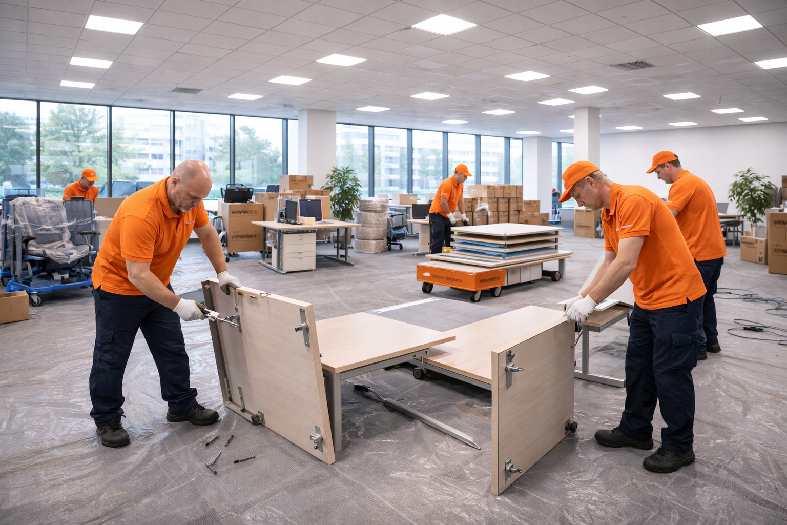 Circulaire kantoor ontruiming hero