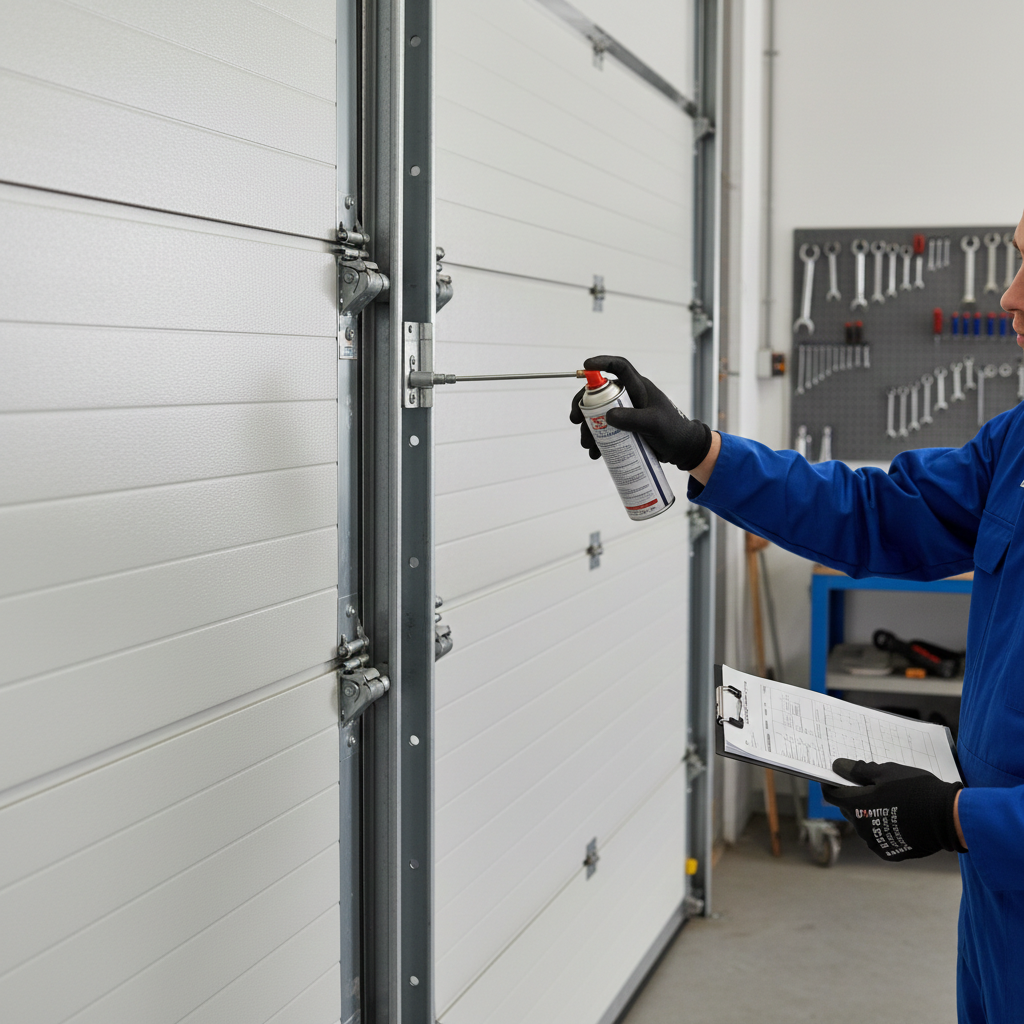 Preventief onderhoud overhead deur