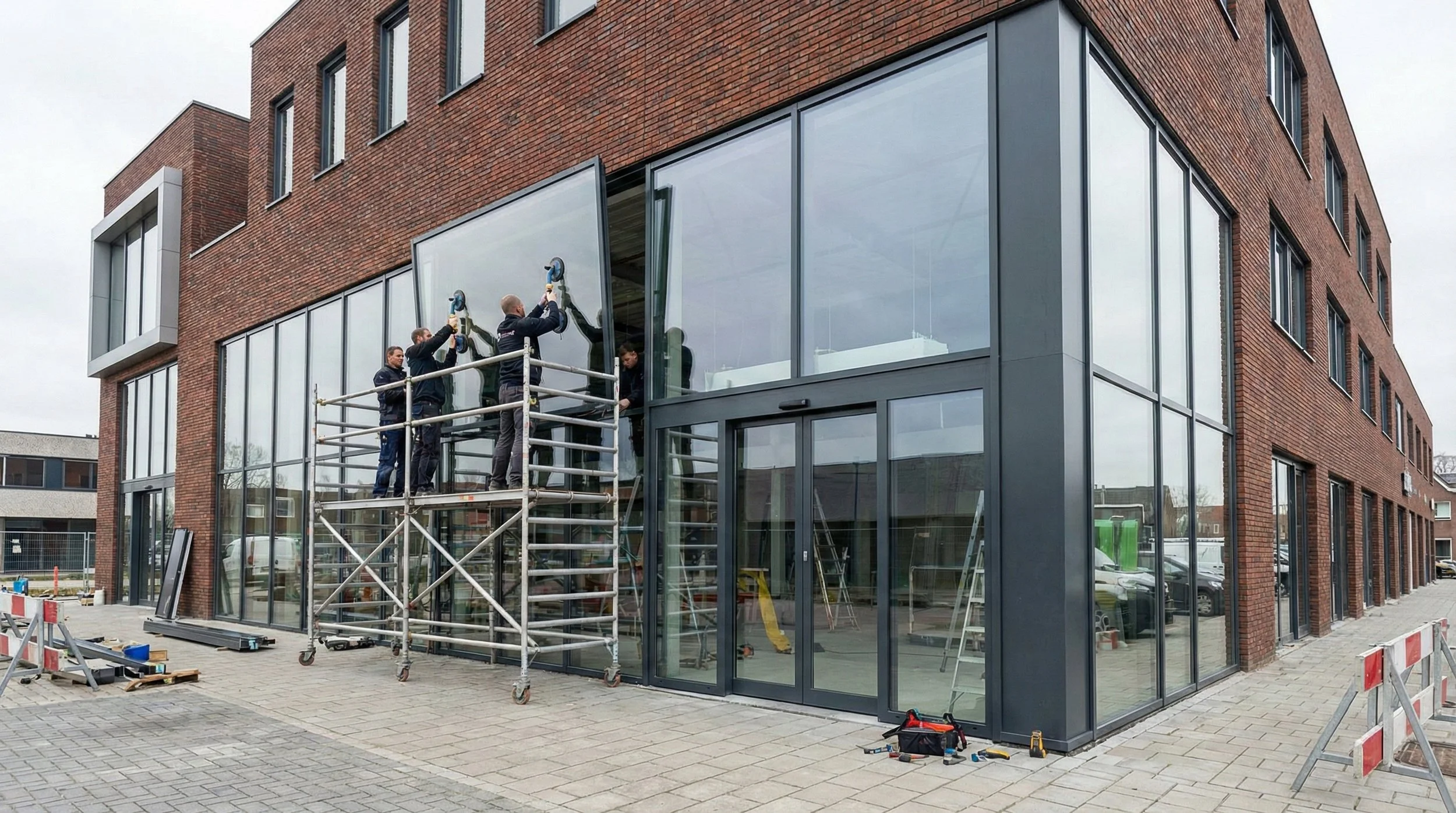 Complete pui vervanging