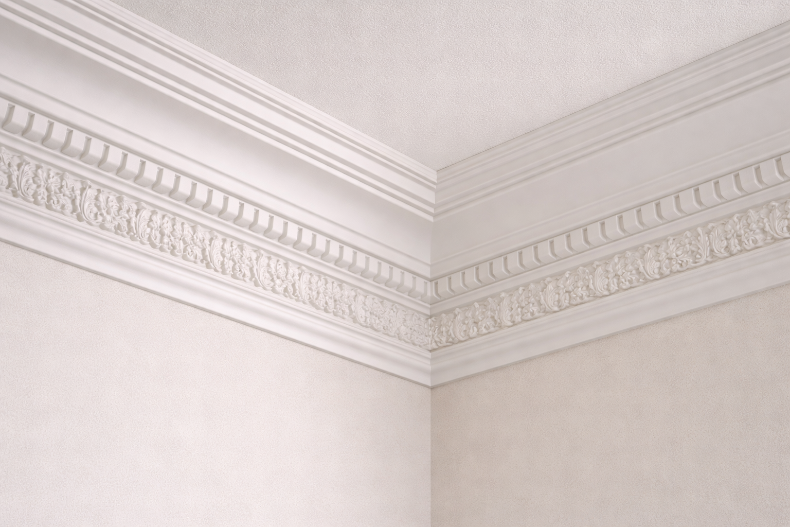 Klassieke sierlijst plafond - ornament afwerking