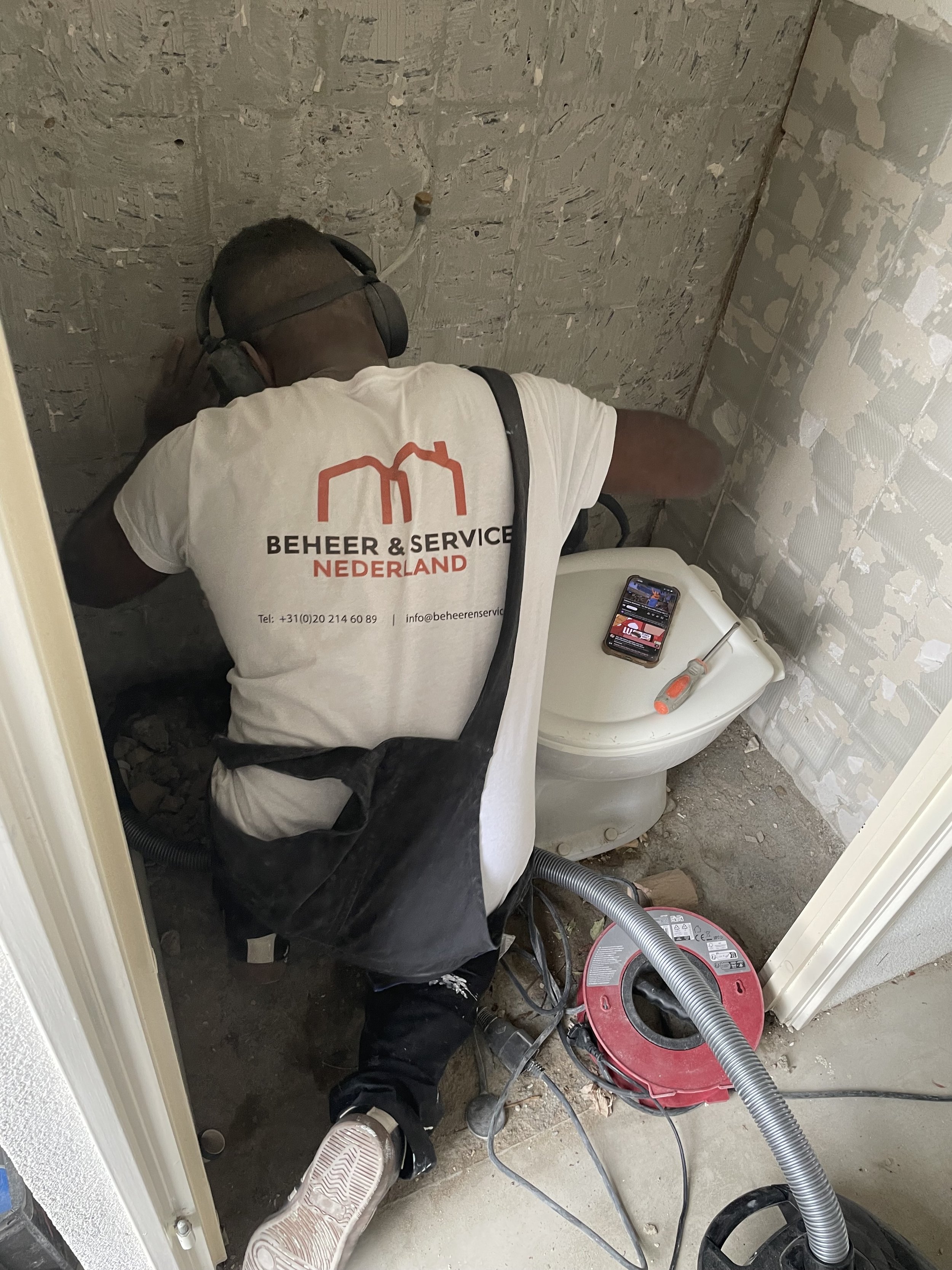 Toiletrenovatie in Amstelveen — Beheer & Service Nederland