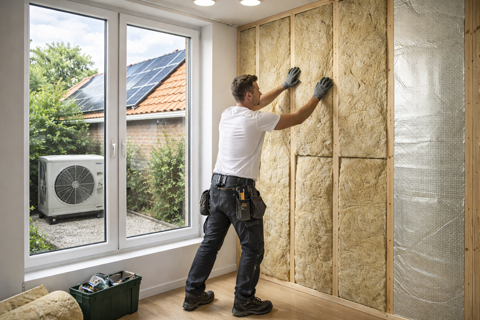 Verbouwing Amsterdam Nieuw-West - verduurzaming woning