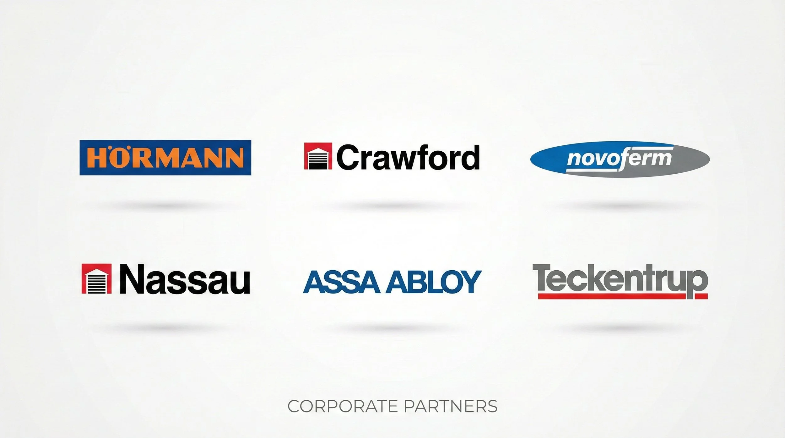 Overhead deuren merken - Hörmann, Crawford, Novoferm, Nassau, Assa Abloy, Teckentrup