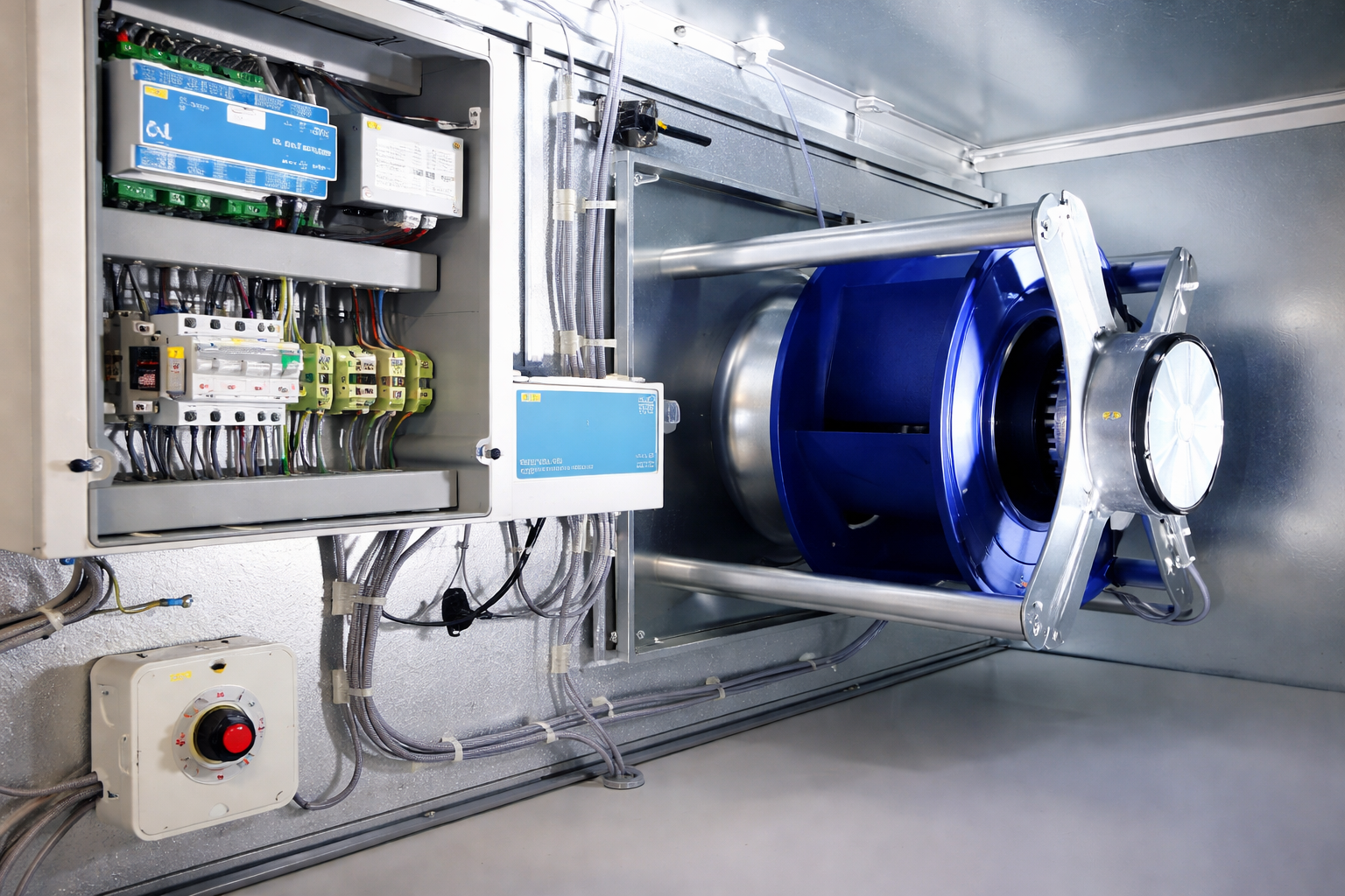 Professionele ventilatie installatie in moderne woning