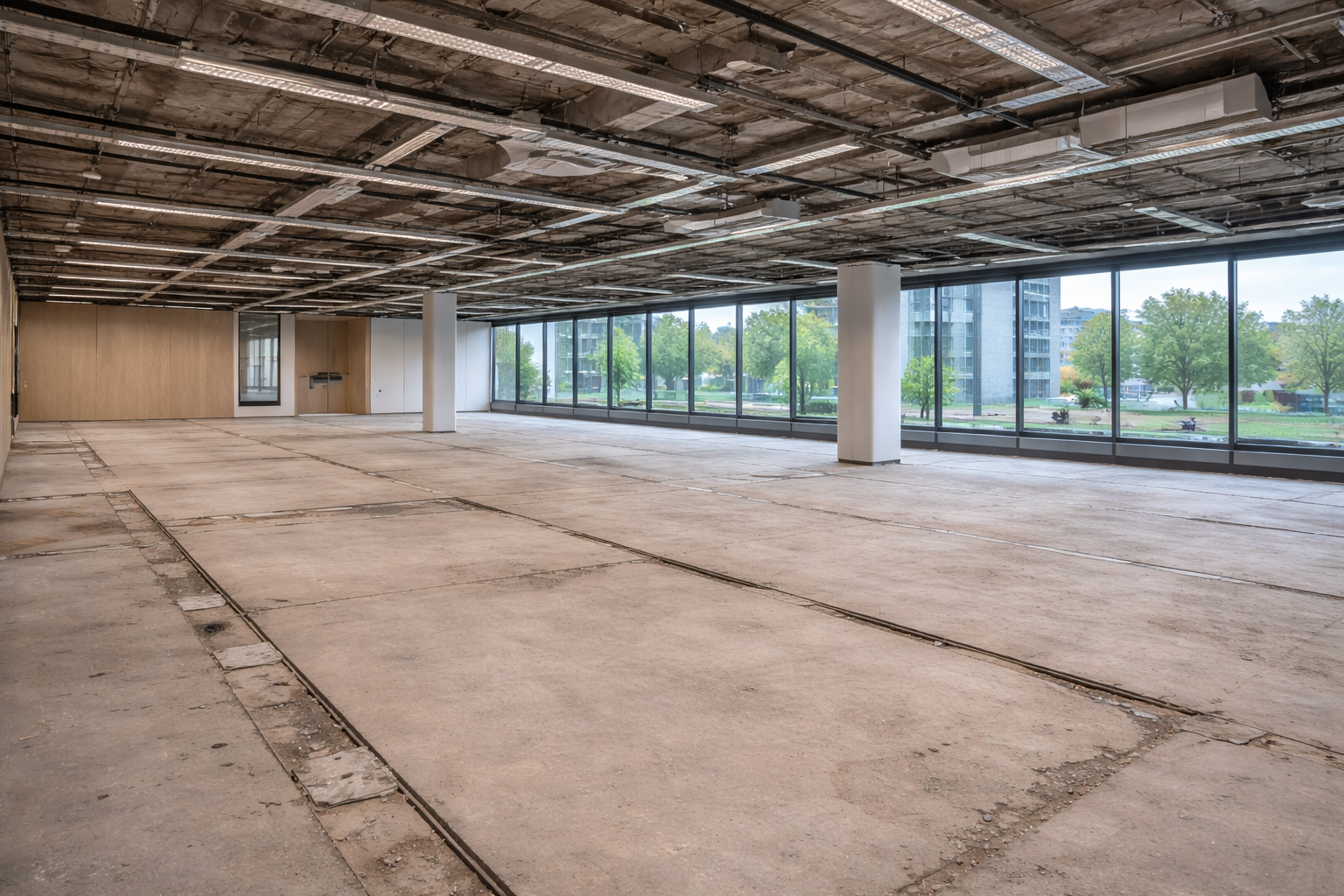 Casco opgeleverde bedrijfsruimte