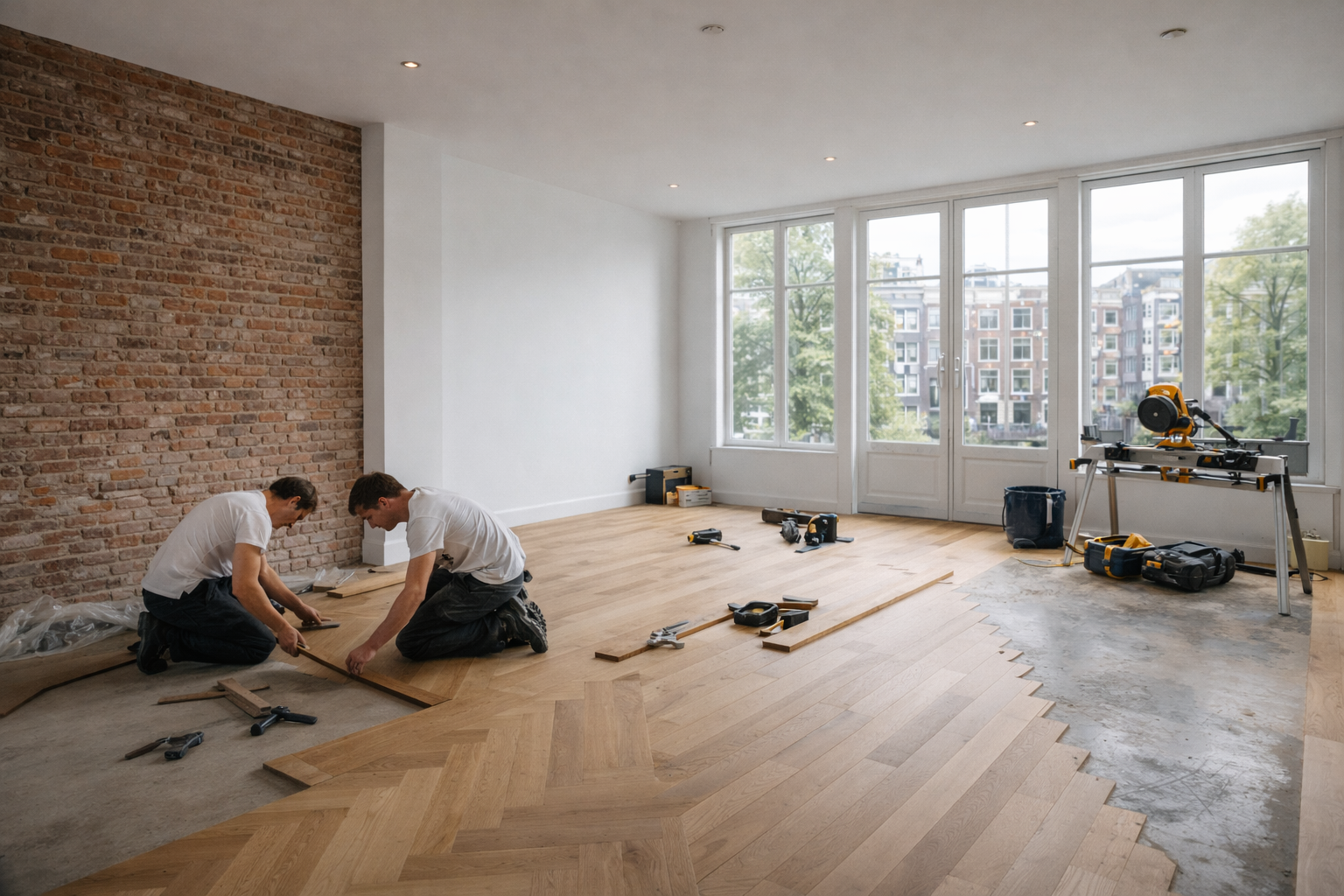 Verbouwing Amsterdam West - complete woning renovatie