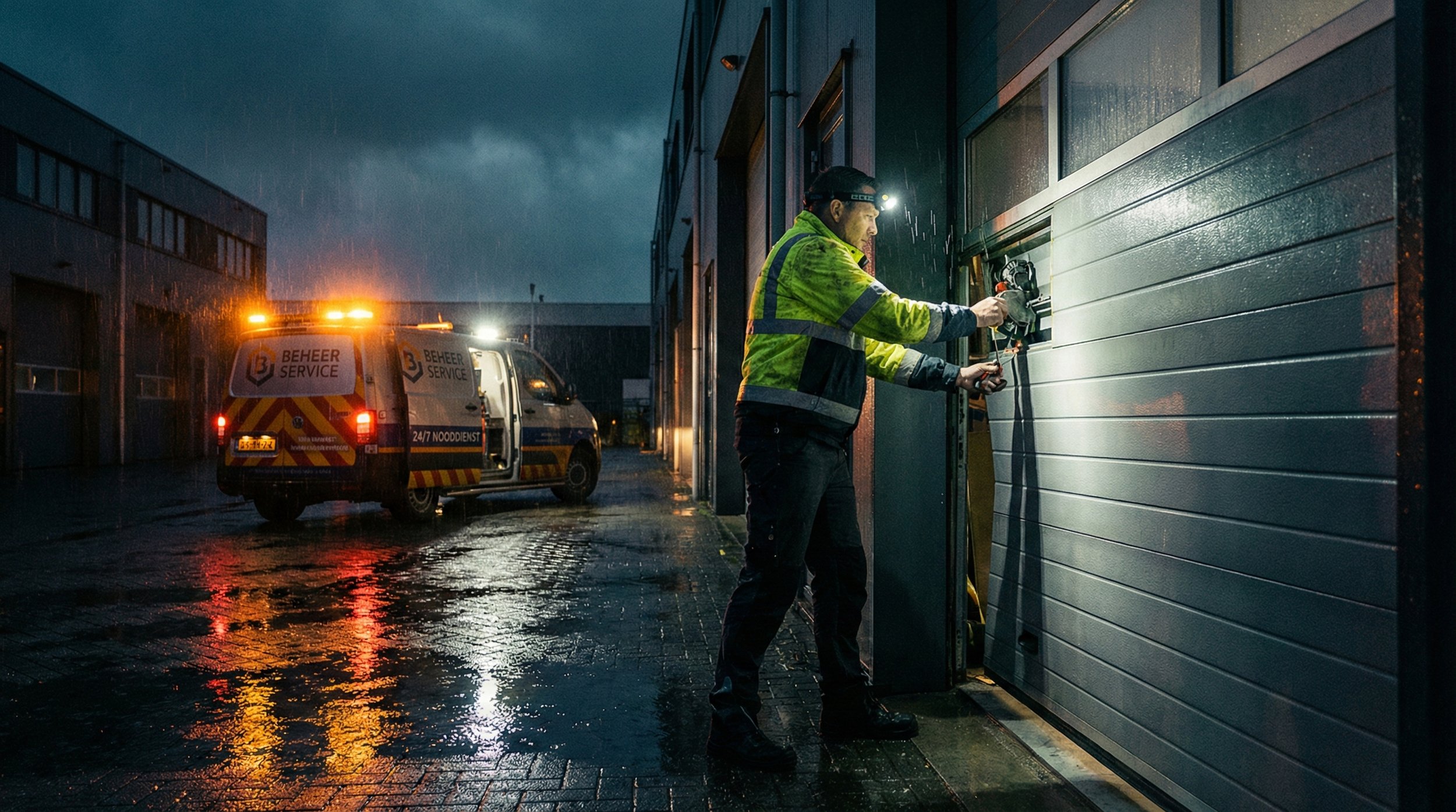 24/7 spoedservice overhead deuren