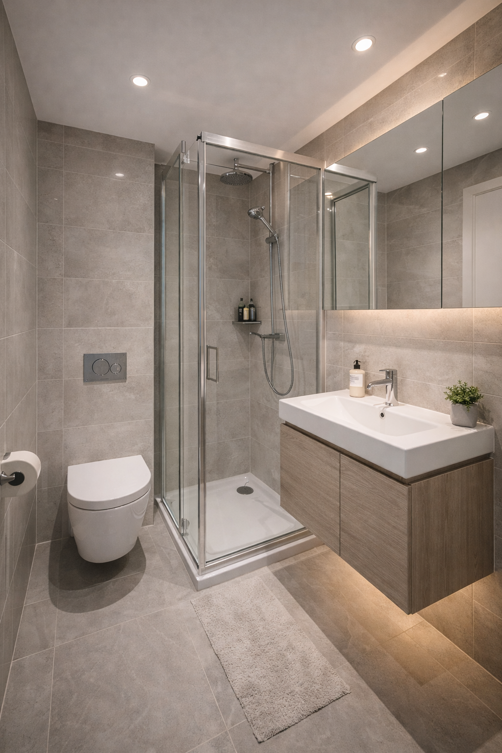 Slimme indeling kleine badkamer met optimaal ruimtegebruik