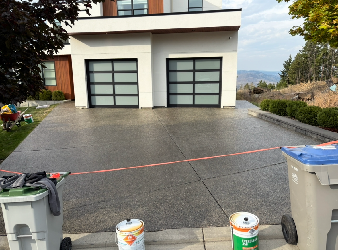 Driveway sealing