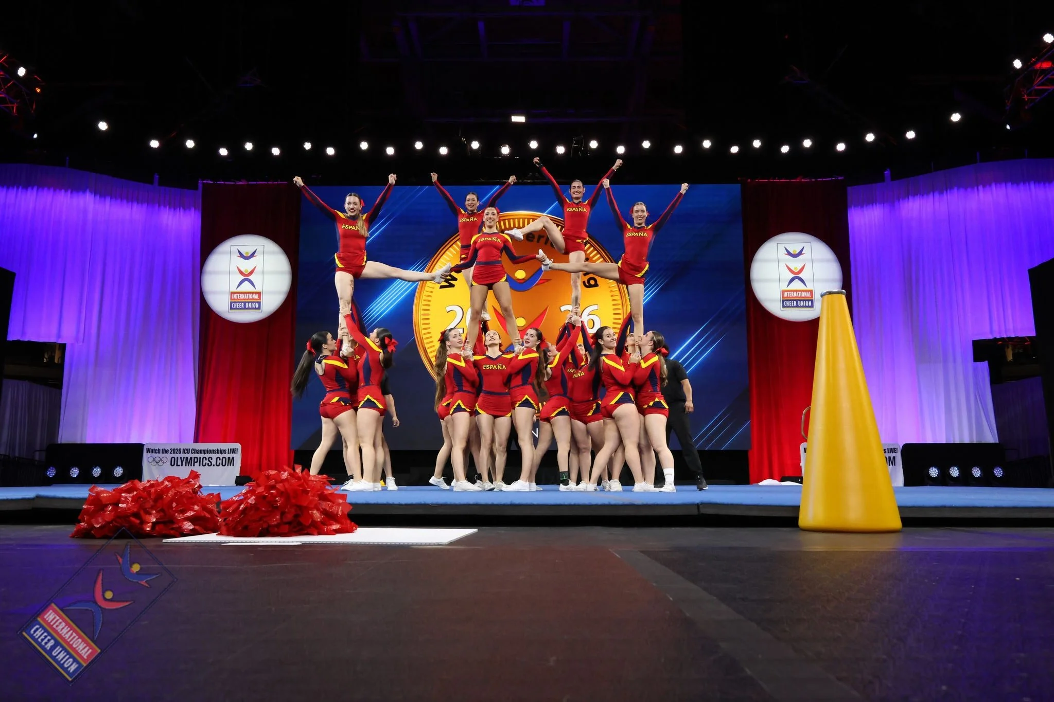 España Cheer en el ICU World Cheerleading Championship