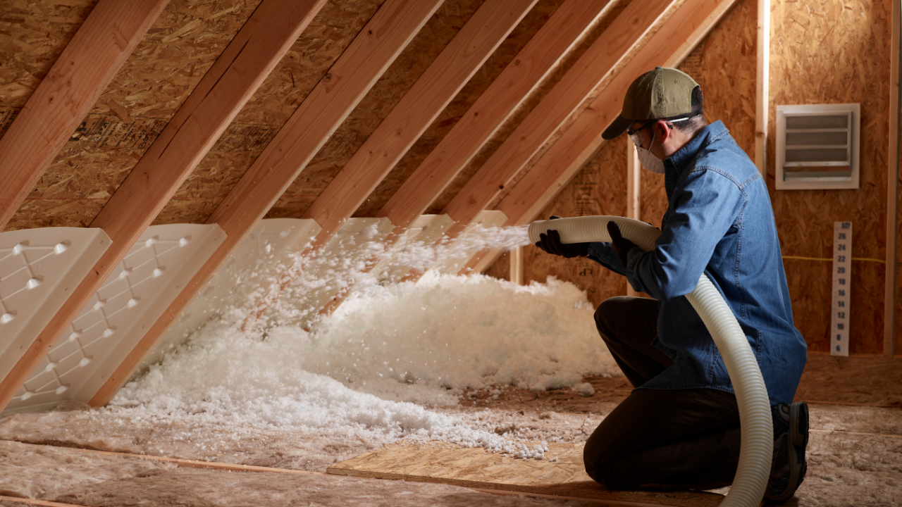 Attic insulation installation Metro Detroit MI