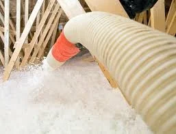 Metro Detroit insulation contractor at work