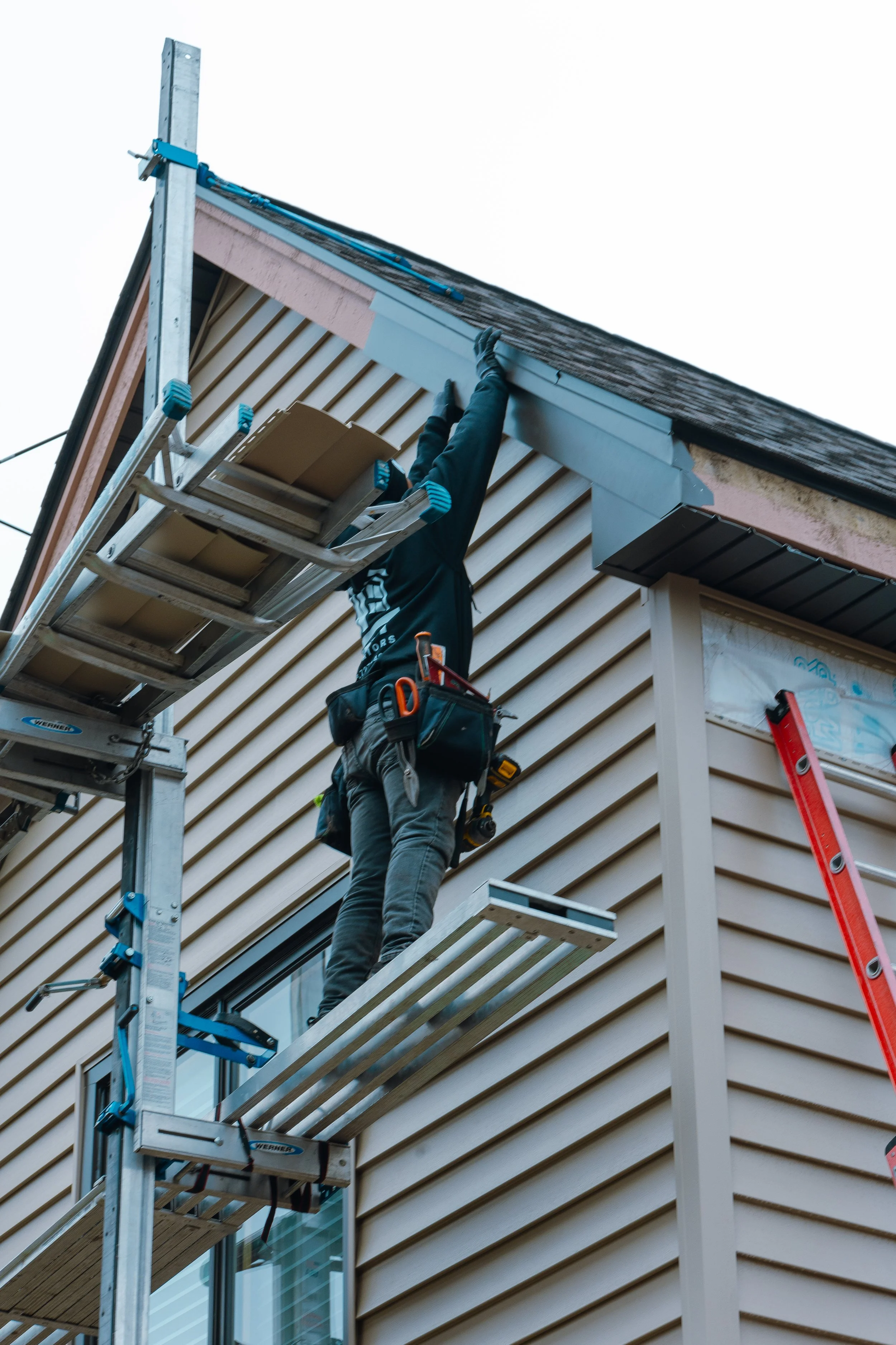 Fiber cement siding project Metro Detroit