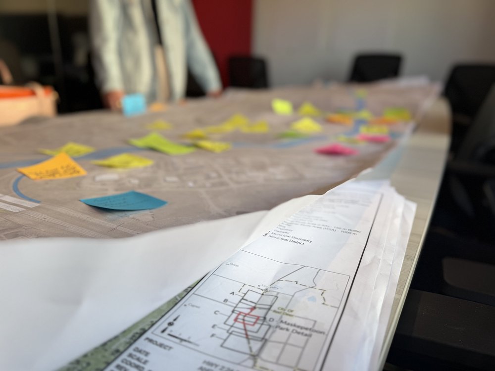 Data review after a public information session