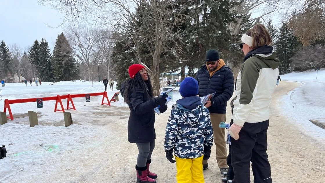 reVerb street team community engagement in Edmonton, Alberta