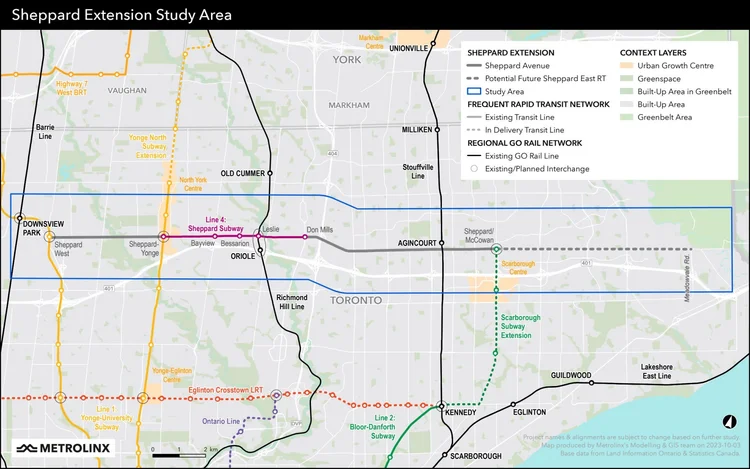 Sheppard Subway Extension