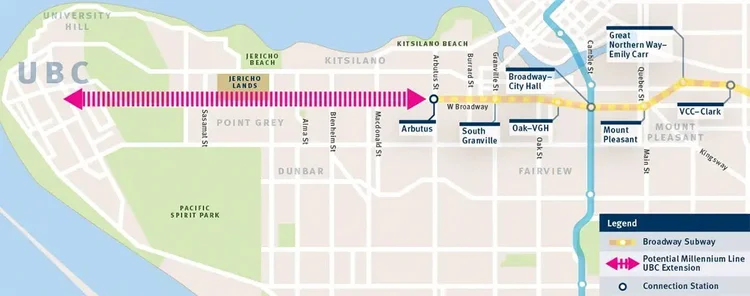 Millennium Line UBC