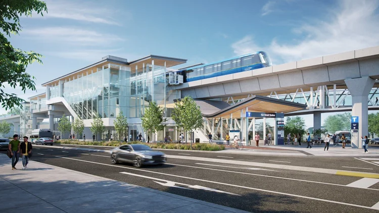Surrey Langley Skytrain