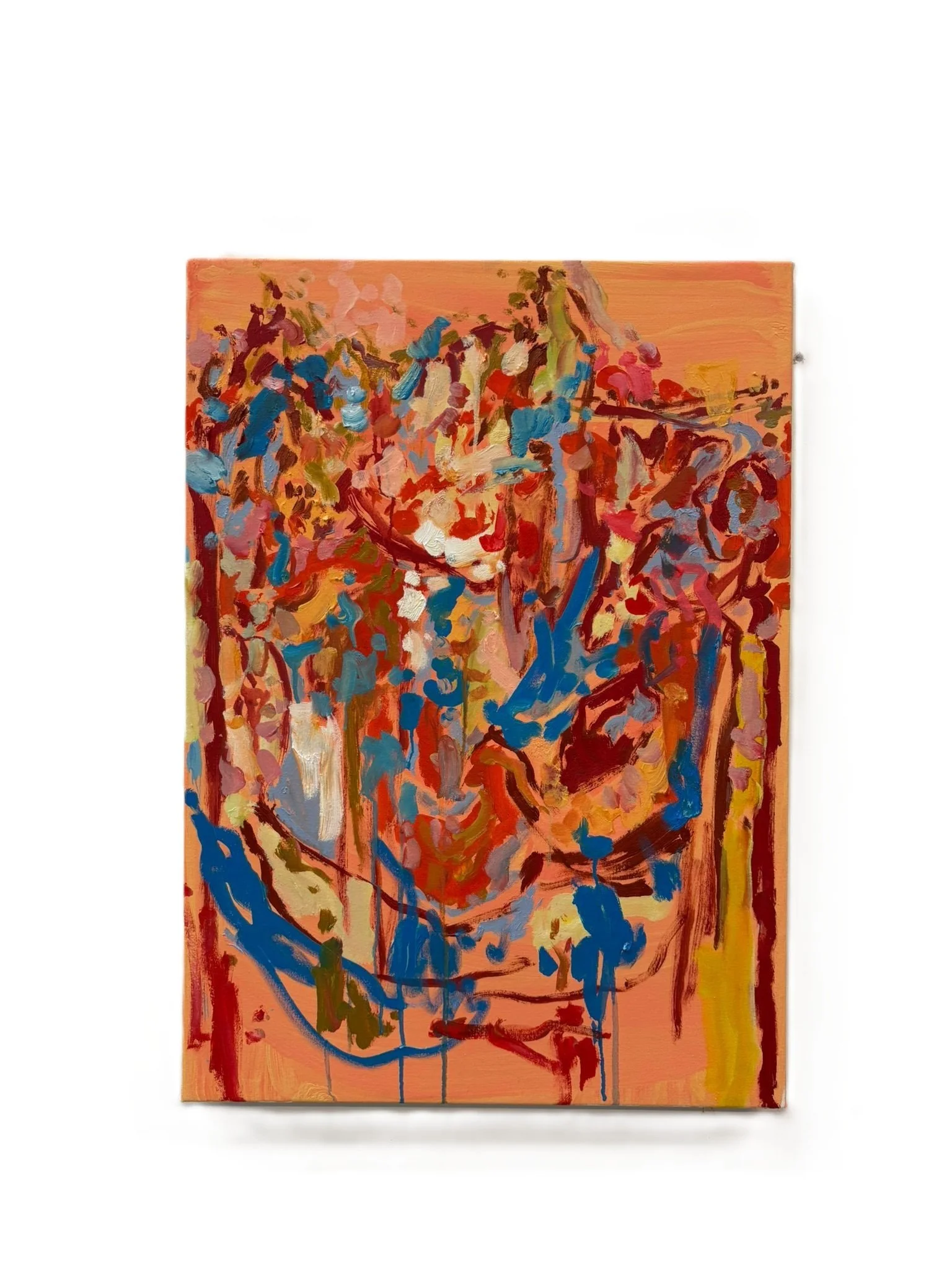 Lydia Hamblet original abstract oil painting — represented by MeSo Ventures London