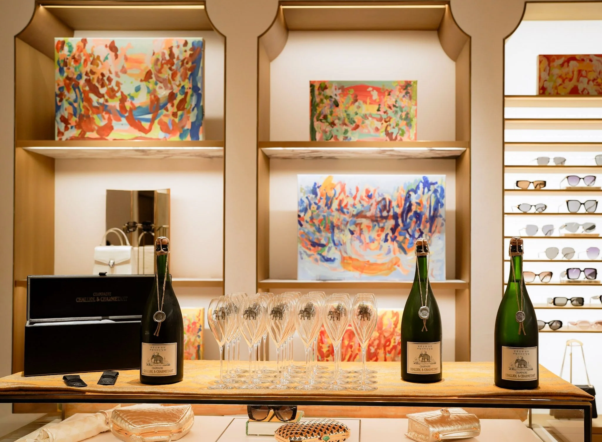 Lydia Hamblet artwork — MeSo Ventures London, abstract oil painting