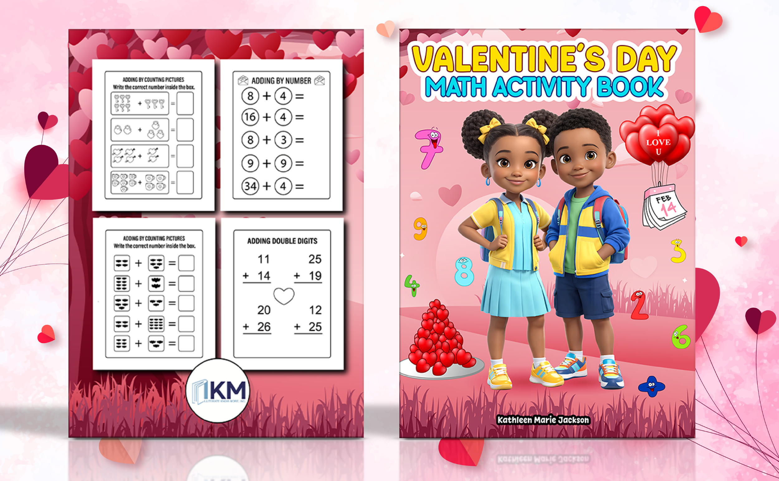 Valentine's Day Math Activity Book