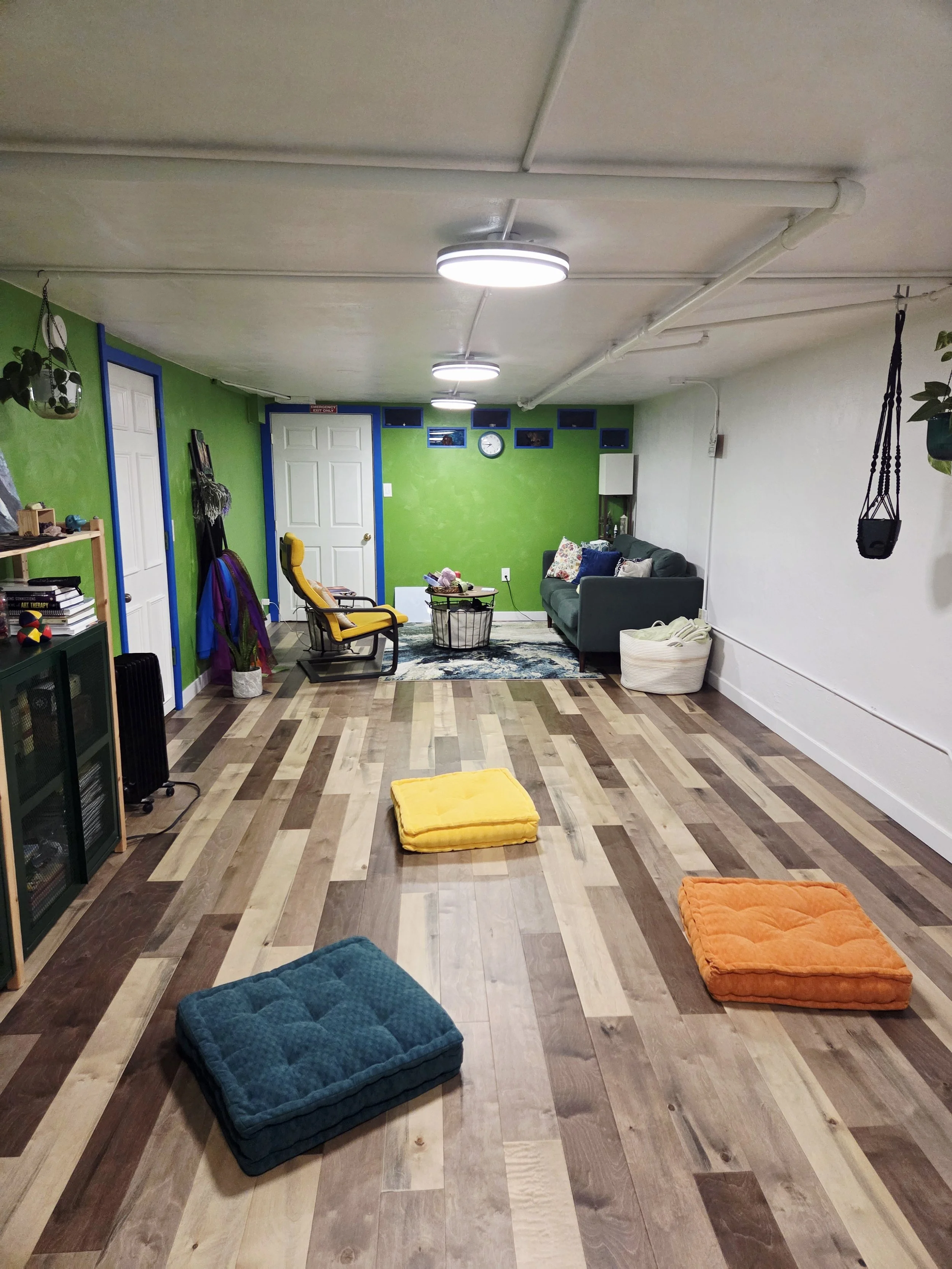 Spirals and Heartspace therapy space, Layton Utah