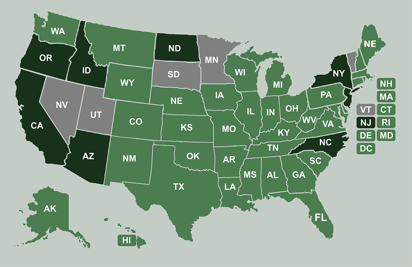Private Money Coverage Map