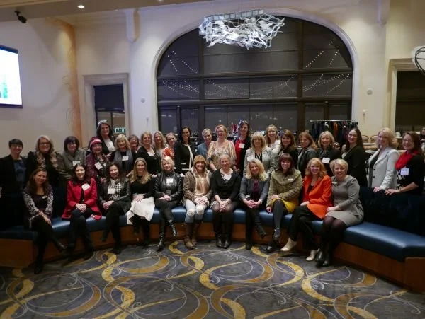 Guests at a Women of the Year meet and greet