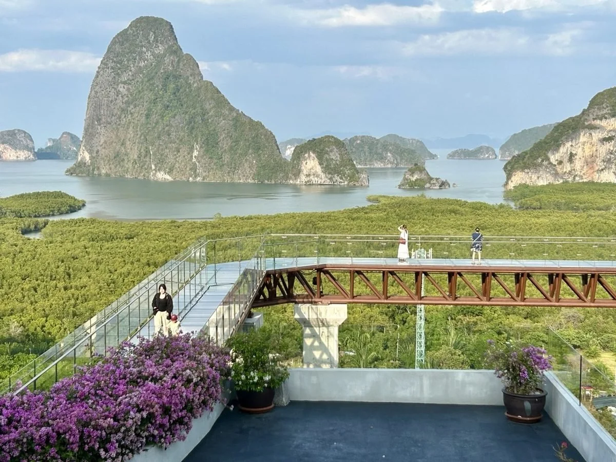 The glass Skywalk over Phang Nga Bay — Beyond Skywalk Nangshi