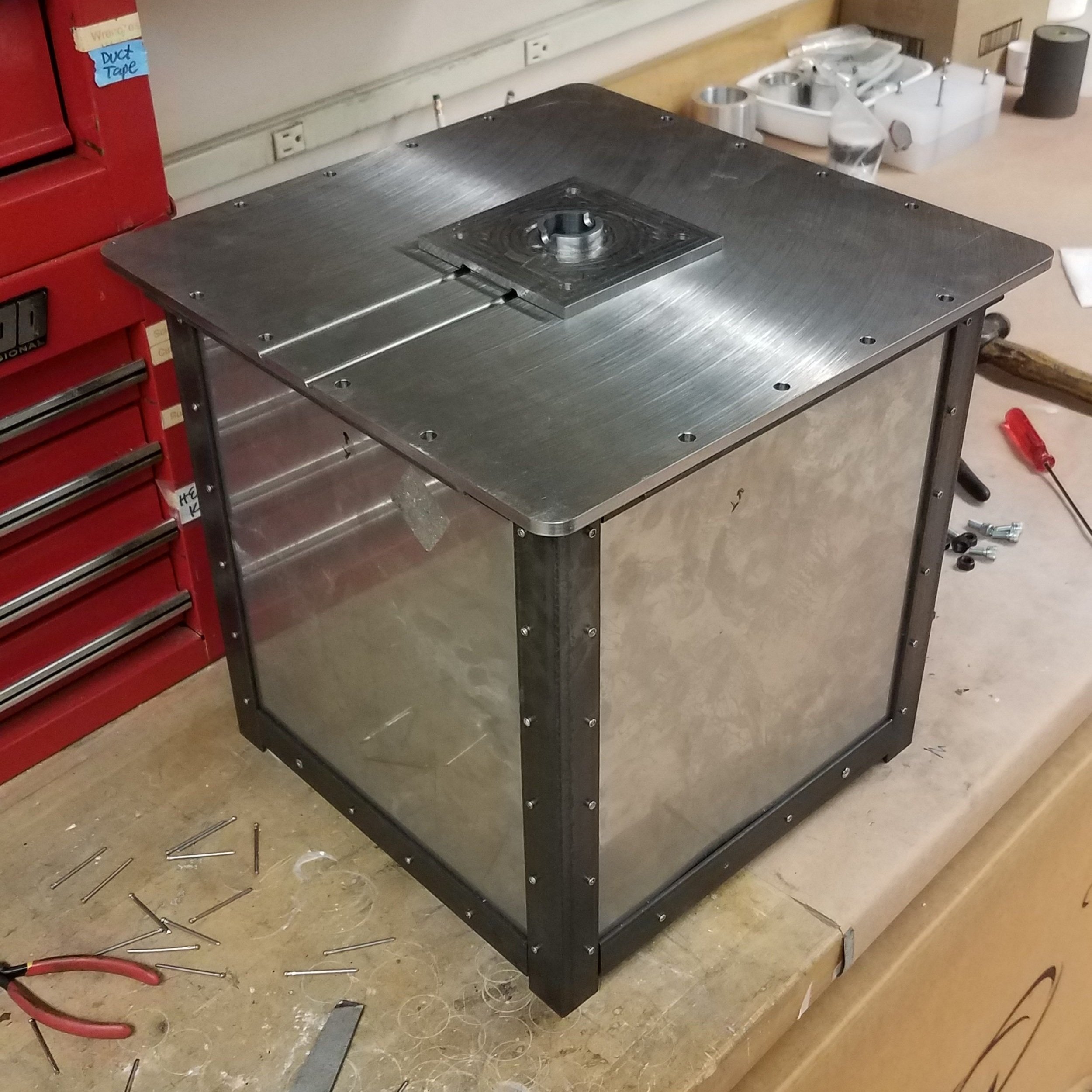 Glove Box Compatible Furnace