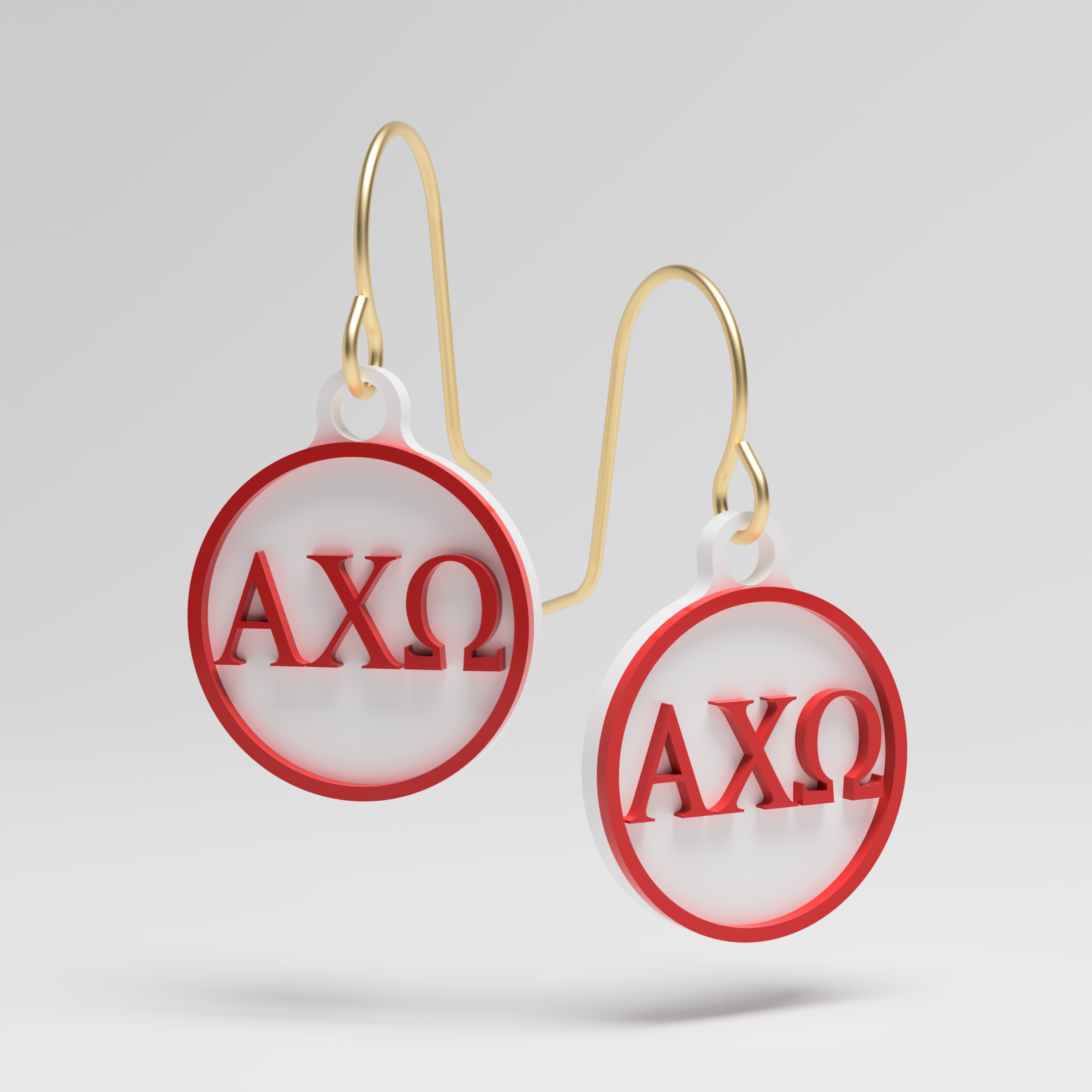 AΦ Letters Earrings