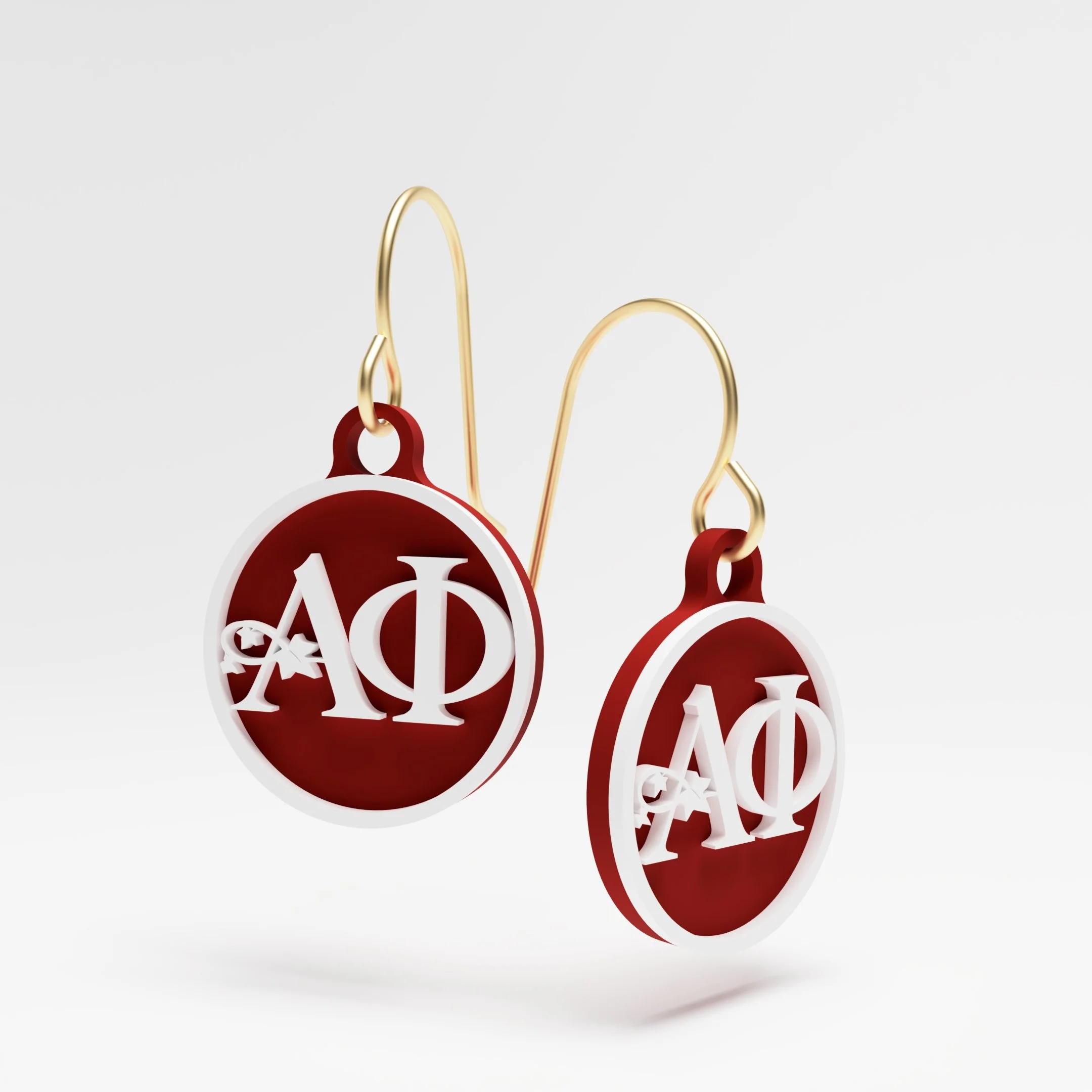 AΦ Letters Earrings - image 1