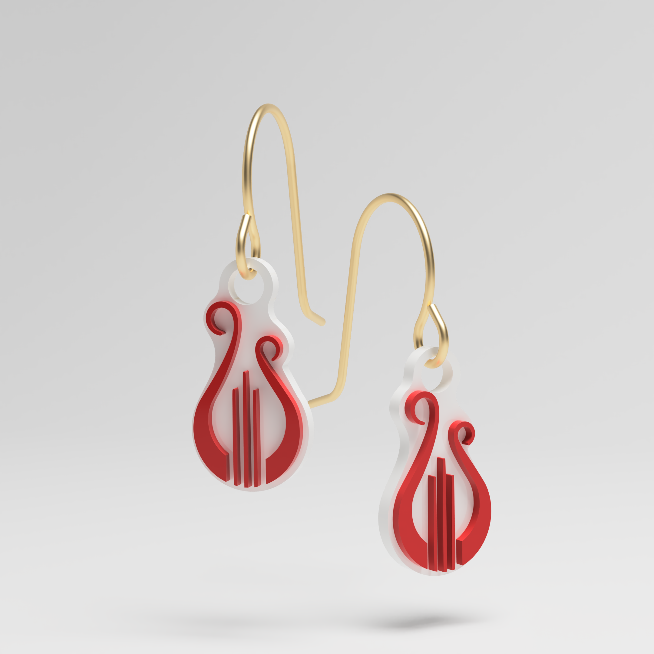 AΦ Stacked Earrings