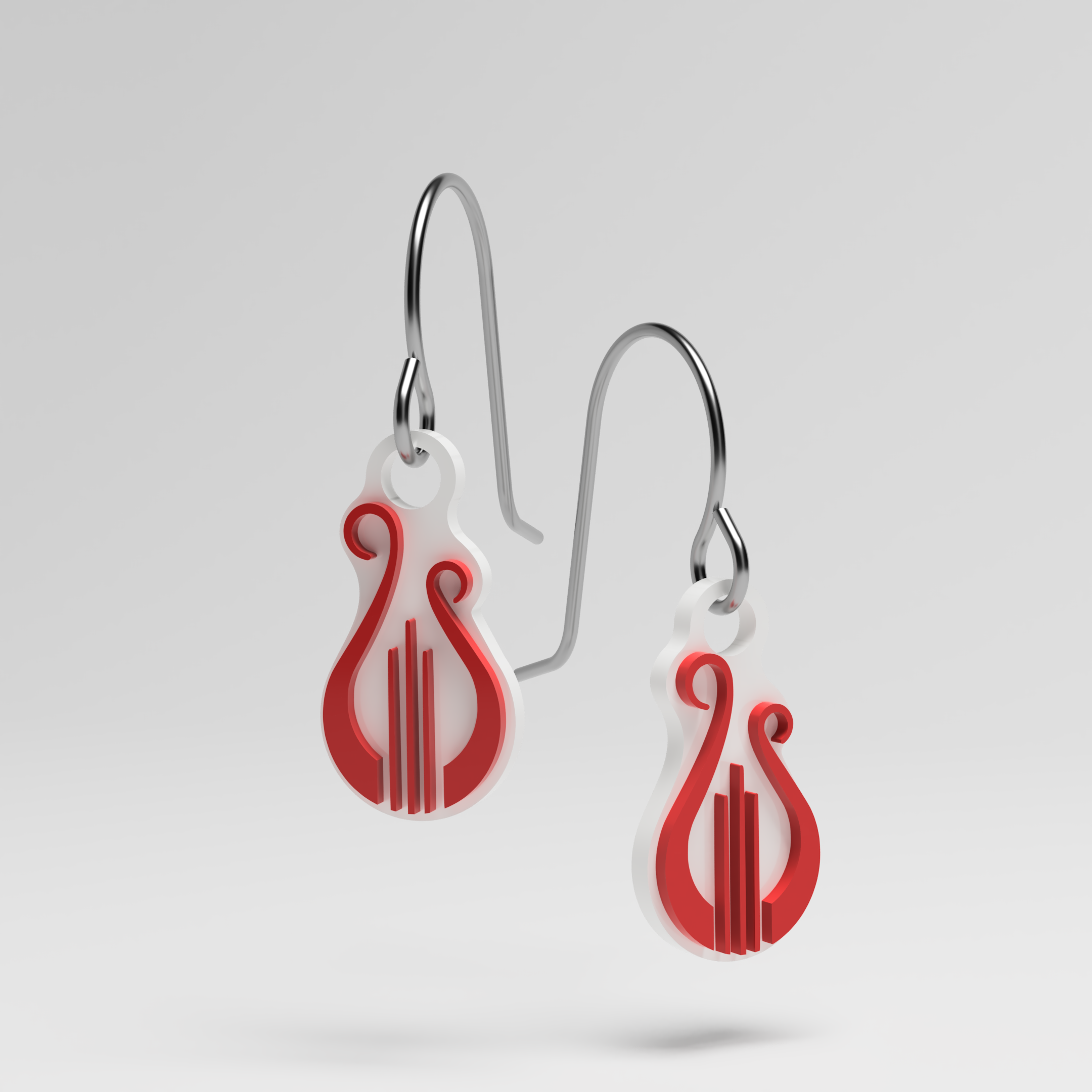 AΦ Stacked Earrings alt