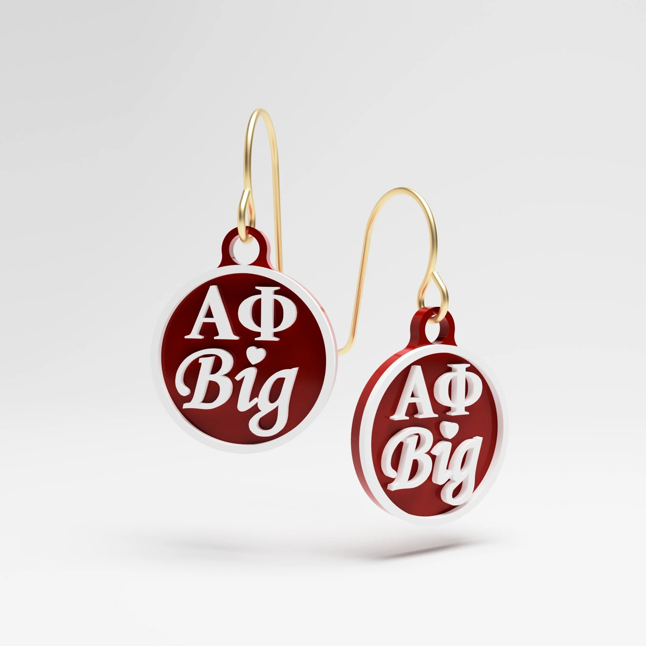 AΦ Big Earrings - image 1