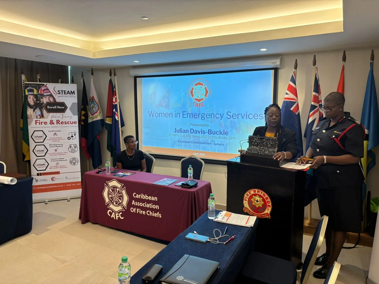 Women in Emergency Services — AC Julian Davis-Buckle at CAFC 2025