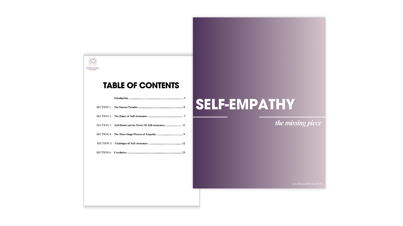 Self-Empathy: The Missing Piece Book Cover