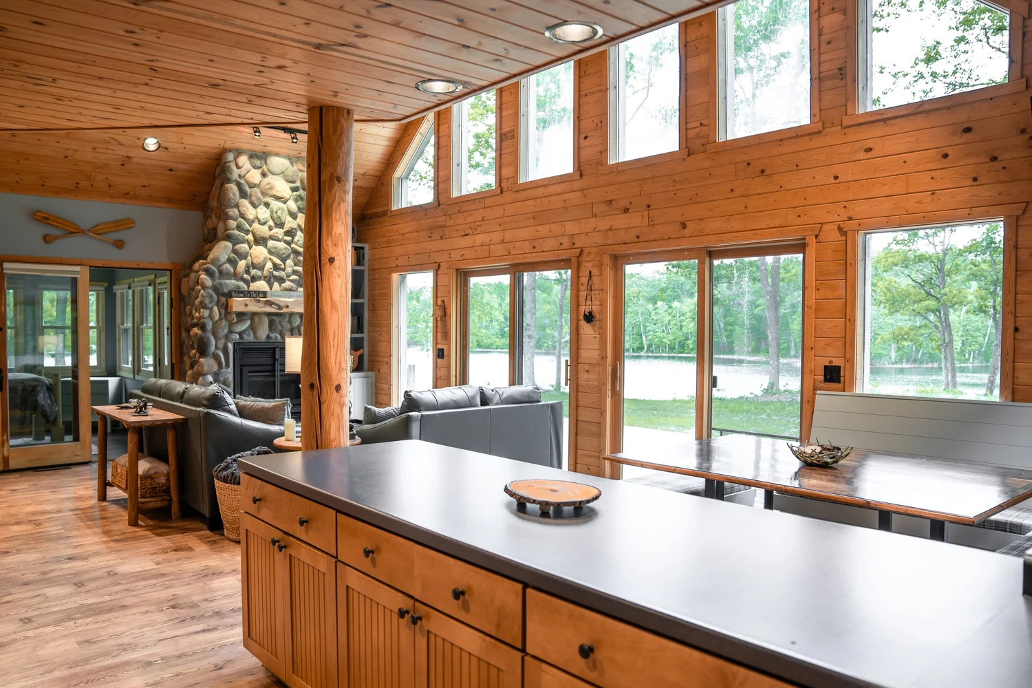 Kitchen at Nick Lake Lodge