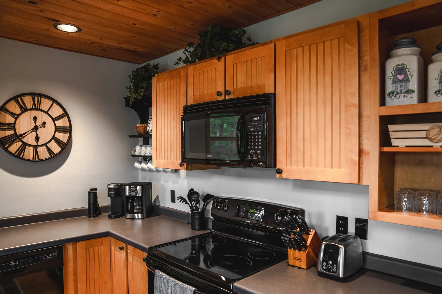 Kitchen at Nick Lake Lodge