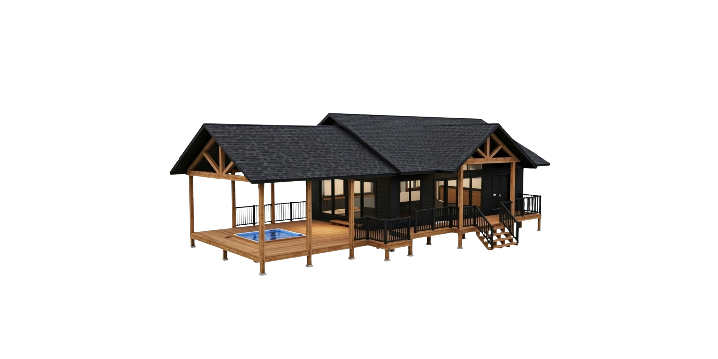 Coach House & Bath at Nick Lake Lodge