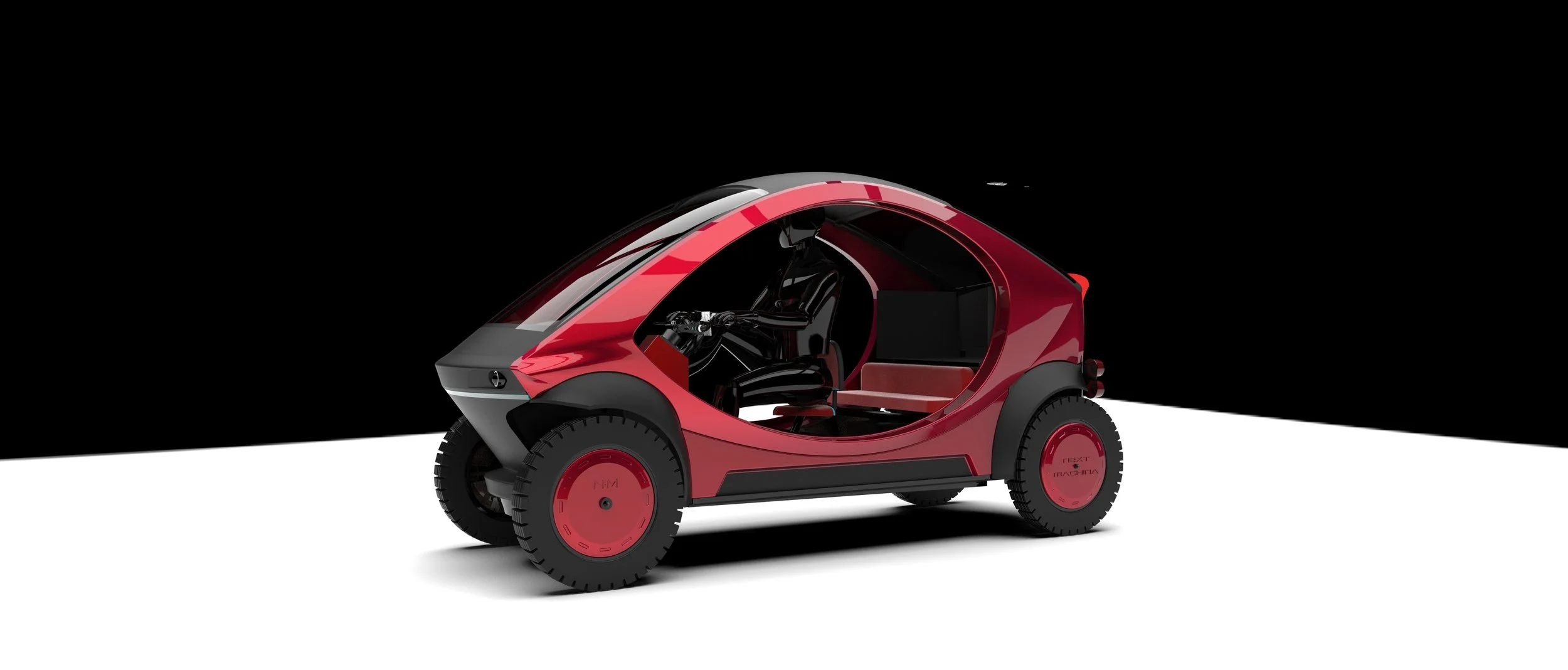 Dragon Fly E-B, three-quarter front view